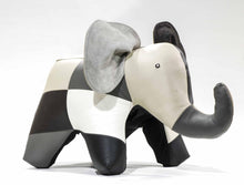 Load image into Gallery viewer, Elephant Ottoman Genuine Leather