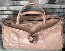 Load image into Gallery viewer, LEATHER DUFFLE