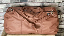 Load image into Gallery viewer, LEATHER DUFFLE