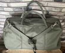 Load image into Gallery viewer, LEATHER DUFFLE