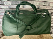 Load image into Gallery viewer, LEATHER DUFFLE