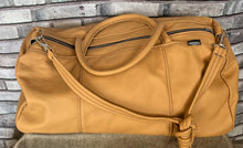 Load image into Gallery viewer, LEATHER DUFFLE