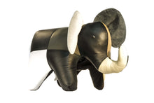 Load image into Gallery viewer, Elephant Ottoman Genuine Leather