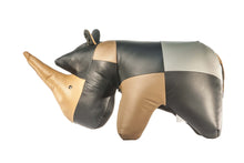Load image into Gallery viewer, Rhino Ottoman Genuine Leather