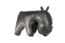 Load image into Gallery viewer, Hippo Ottoman Genuine Leather