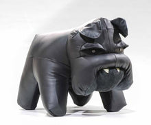 Load image into Gallery viewer, Bulldog Ottoman Genuine Leather