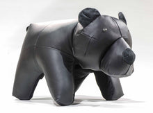 Load image into Gallery viewer, Bear Ottoman Genuine Leather