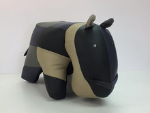 Load image into Gallery viewer, Hippo Ottoman Genuine Leather