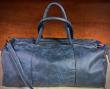 Load image into Gallery viewer, LEATHER DUFFLE
